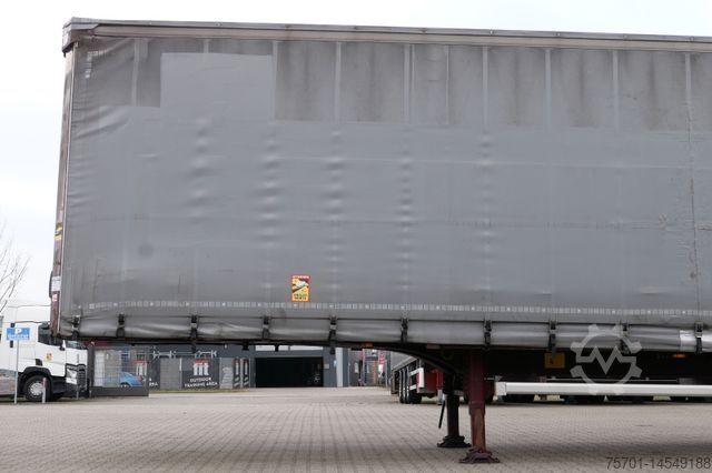 Semirremolque abierto con toldo KRONE Pritsche Plane XL MegaLiner BPW Edscha Bordwände