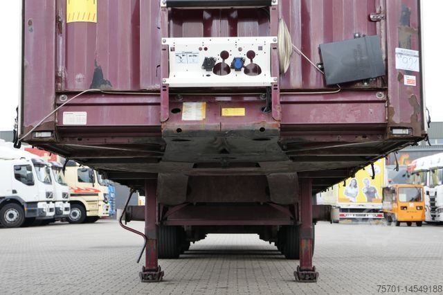 Semirremolque abierto con toldo KRONE Pritsche Plane XL MegaLiner BPW Edscha Bordwände