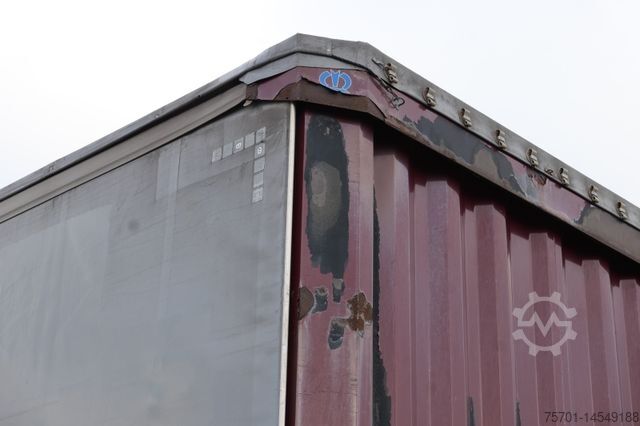 Semirremolque abierto con toldo KRONE Pritsche Plane XL MegaLiner BPW Edscha Bordwände