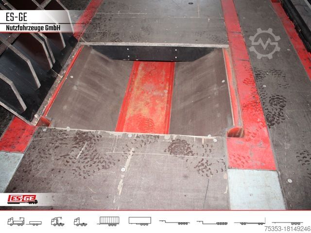 Ανοιχτό ημιρυμουλκούμενο με μουσαμά KÖGEL 3-Achs-Cargo-Coil-Pritschensattelanhänger