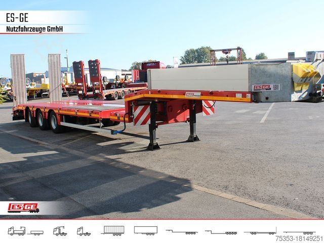 Dieplader oplegger FAYMONVILLE MAX100 Semi-Tieflader