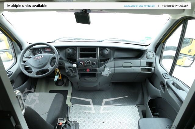 Transporter mit Koffer iveco Daily 35 S11 C30C AUTOMATIK KAMERA Regale LUFT DURCHGANG EURO-5 CoC