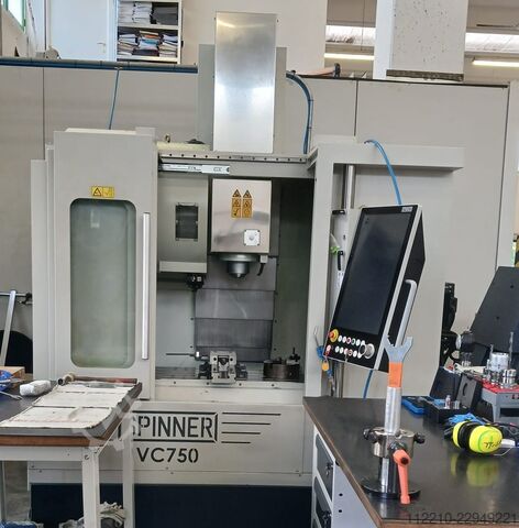 Verticale bewerkingscentrum Spinner VC750