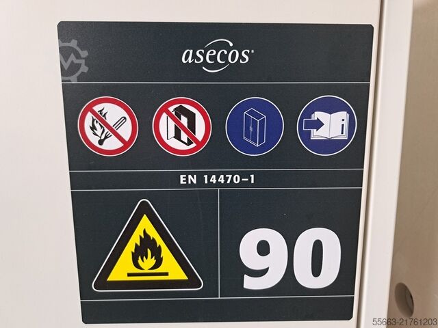 Biztonsági szekrény No 02 Asecos UB90.080.059.060.S