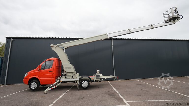 Platformwagen met kraan Mercedes-Benz Sprinter 315 arial platform