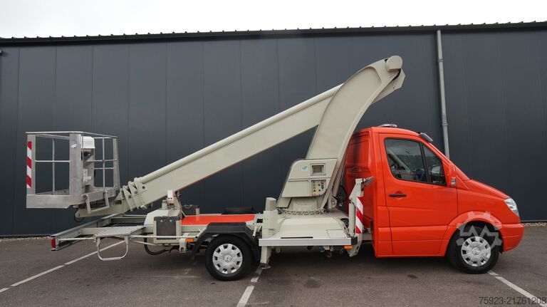 Platformwagen met kraan Mercedes-Benz Sprinter 315 arial platform