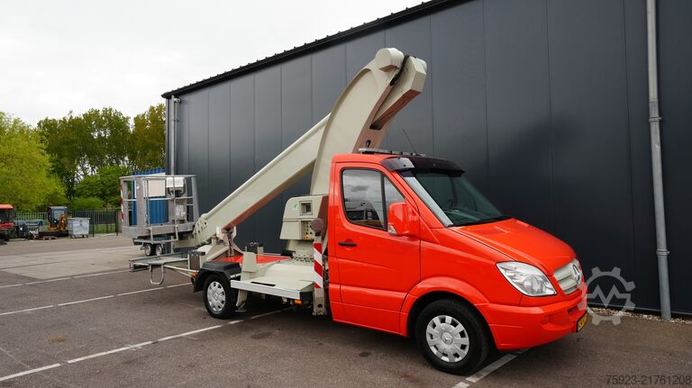 Platformwagen met kraan Mercedes-Benz Sprinter 315 arial platform
