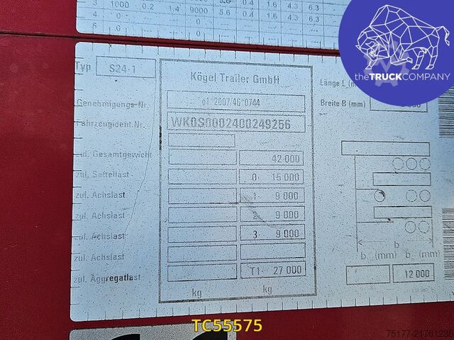 Lonas correderas Kögel 