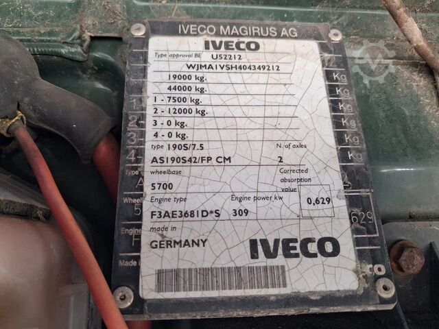 Volumevervoer Iveco Stralis 420 Euro 5 * Cursor 10 * Frigo *