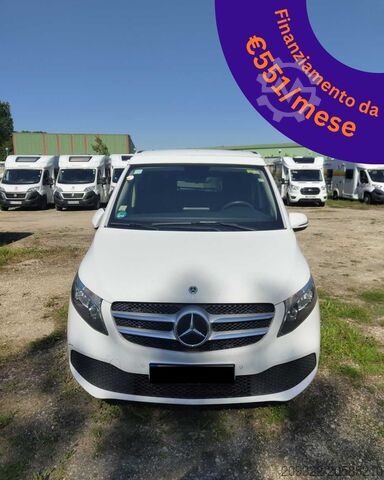 Standard dragbil Mercedes Marco Polo 250d | 2 Posti Letto | Cucina + Tetto Sollevabi