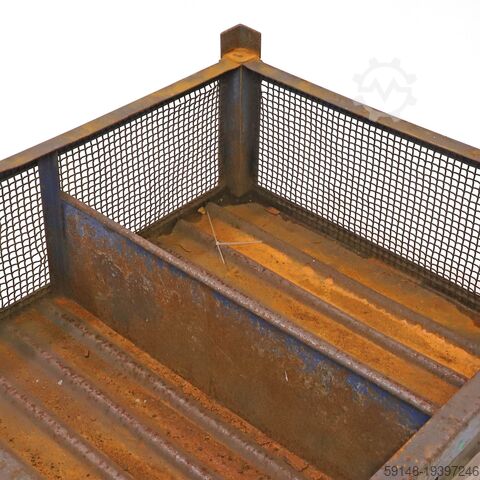 Gebruikte Gaascontainer vaste constructie vaste constructie stapelbaar 1 lange zijde half Kruizinga 98-6789GB