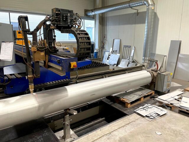 Plasma-skärmaskin Zinser 2426N