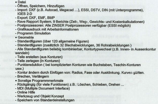 Plazma kesme makinesi Zinser 2426N