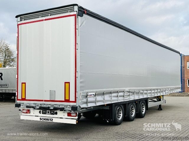 Open oplegger met zeil Schmitz Cargobull Curtainsider Mega Getränke