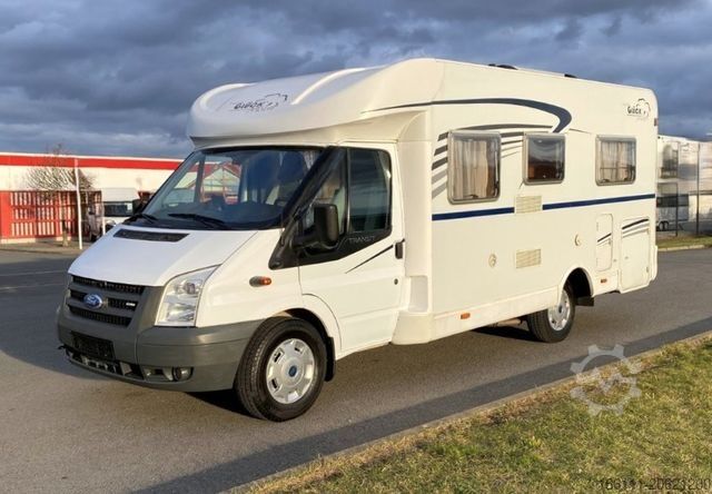 Polointegrovaný obytný vůz GLUECKSMOBIL T 345 - Festbett - Klima - Sat/TV - Solar -