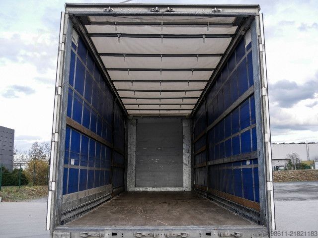 Ladbil med presenning DAF XF 530 FAN SSC PLANE INTARDER + ANHÄNGER 38 STELL