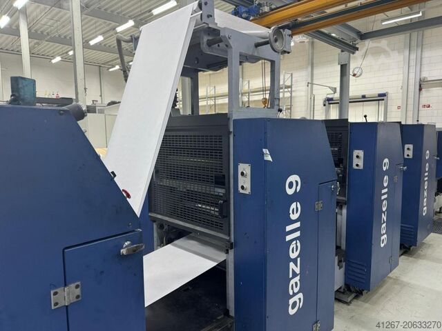 Roterende drukmachine Drent Gazelle 9