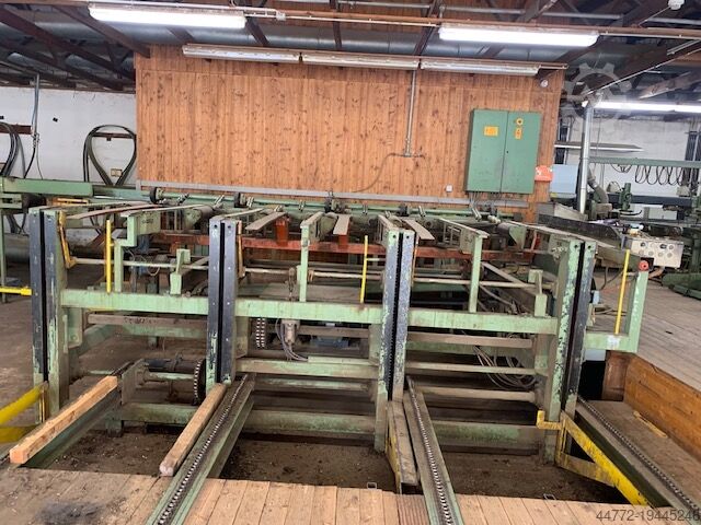 Πλάνη με συστήματα στοίβαξης Weinig Hydromat 22 B / 8 Wellen