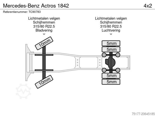 Standaard-SZM Mercedes-Benz Actros 1842