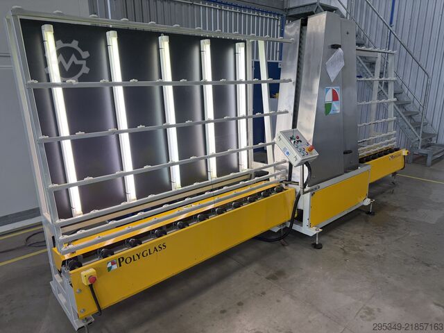 Lavaschede verticale per vetro, 1500 mm, da destra a sinistra (D-S) POLYGLASS LV1500