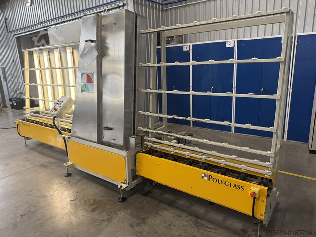 Lavaschede verticale per vetro, 1500 mm, da destra a sinistra (D-S) POLYGLASS LV1500