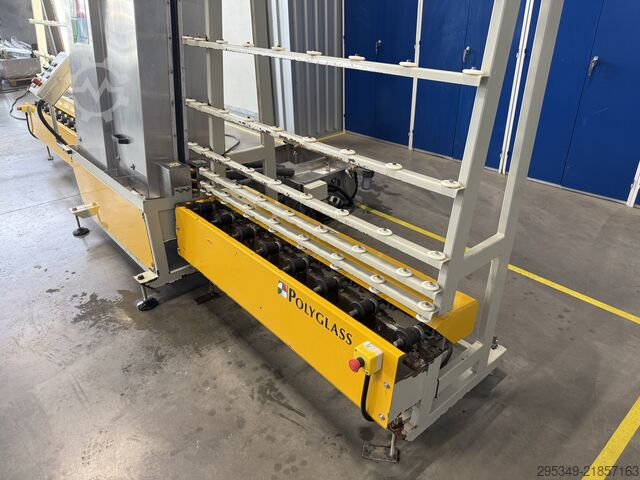 Lavaschede verticale per vetro, 1500 mm, da destra a sinistra (D-S) POLYGLASS LV1500