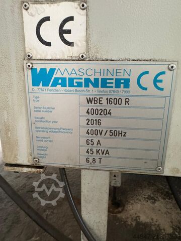 Centro di lavoro verticale WAGNER WBE 1600 R