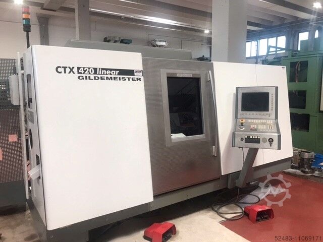 GILDEMEISTER LATHE Gildemeister CTX 420 V6