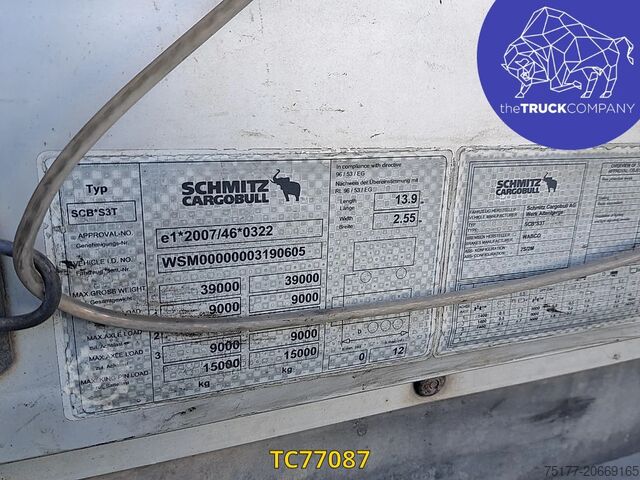 Lonas deslizantes Schmitz Cargobull 