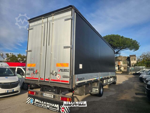 Caminhão com plataforma e lona Iveco EUROCARGO 150E28 CENTINATO 9,60 C/SCOPRI