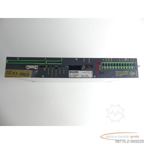 Componente Baldor BSC1105-24 Servoantrieb INPUT 3AC230V ID/No: 20405C SN: 1995MG27553