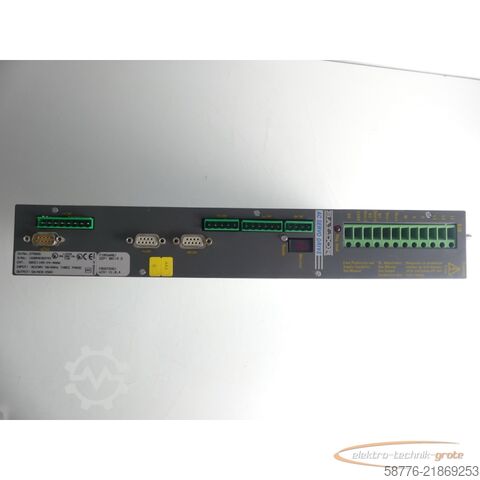 Componente Baldor DBSC1005-24-AAAW Servoantrieb INPUT ID/No: 27992G SN: 1698MG09743