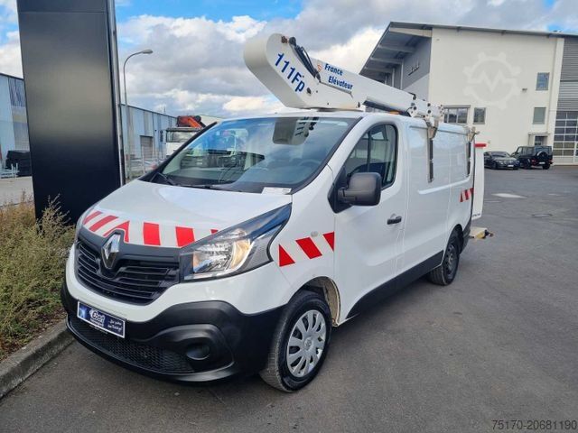 Samochód z podnośnikiem roboczym RENAULT Trafic dCi 120 L1H1 / France Elavateur 10,6m
