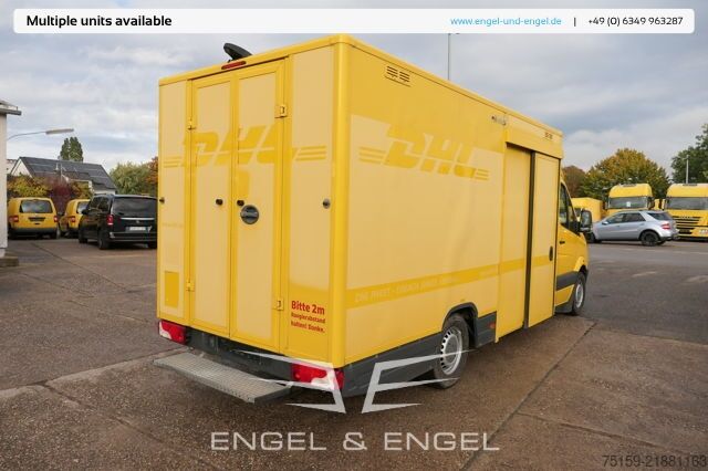 Κλειστό βαν mercedes-benz SPRINTER 310 CDI MAXI EURO-5 KOFFER REGALE KAMERA DURCHGANG