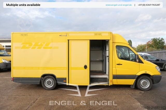 Κλειστό βαν mercedes-benz SPRINTER 310 CDI MAXI EURO-5 KOFFER REGALE KAMERA DURCHGANG