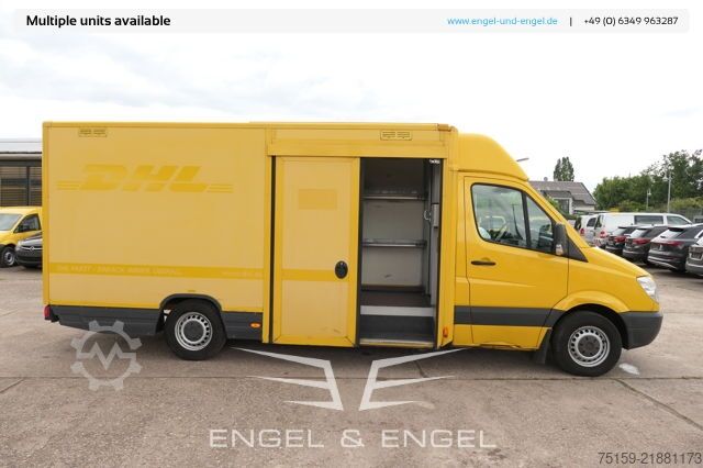 Κλειστό βαν mercedes-benz SPRINTER 310 CDI MAXI EURO-5 KOFFER REGALE KAMERA DURCHGANG