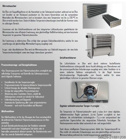 ✳️Direct leverbare elektrische poederoven PROTON MATOVENB-101620