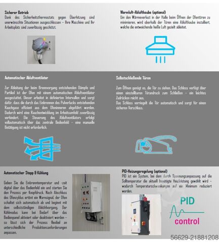 ✳️Direct leverbare elektrische poederoven PROTON MATOVENB-101620