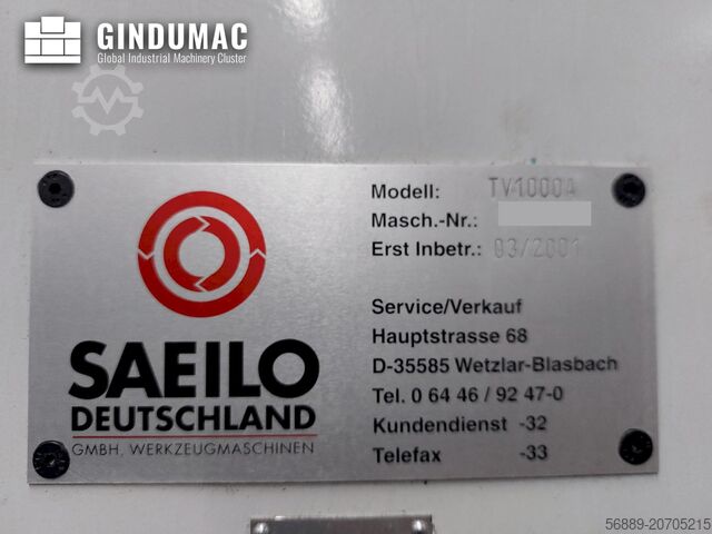 Lodrette bearbejdning center Saeilo TV1000A