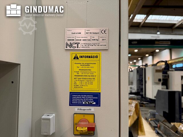 Vertikalna maљinske centar NCT EmR-610M