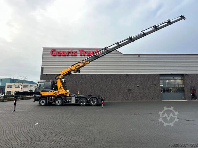 Vrachtwagen met kraan Volvo FH 480 8X4 TREKKER + EFFER 1355/8S KRAAN/KRAN/C...