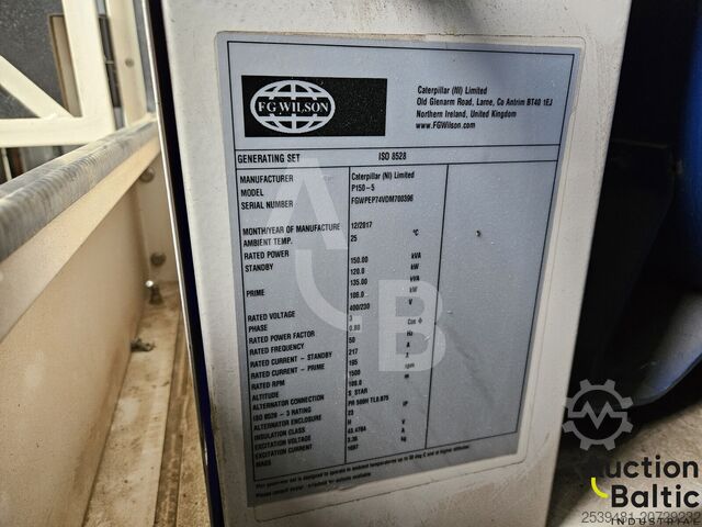 Agregate FG Wilson P150-5