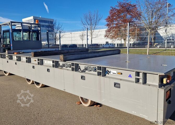 Elektrický plošinový vůz – nosnost 40 t Multi-Trans SET 40