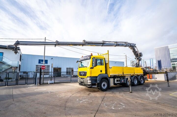Open body MAN TGS 32.400 BL - HIAB 288 EP- 5 HIPRO