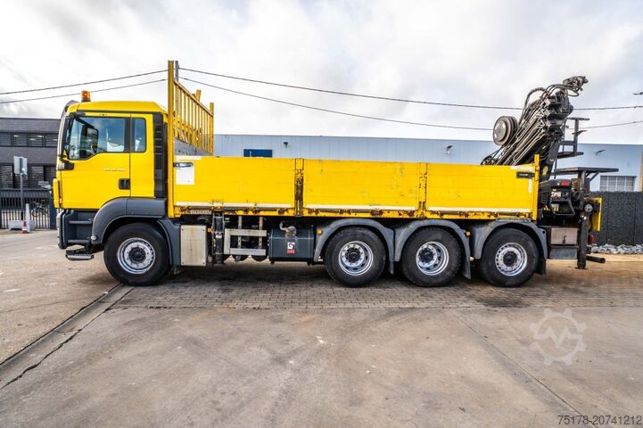 Open body MAN TGS 32.400 BL - HIAB 288 EP- 5 HIPRO