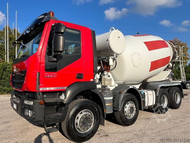 Otomatik beton mikser kamyonu Iveco Trakker 450