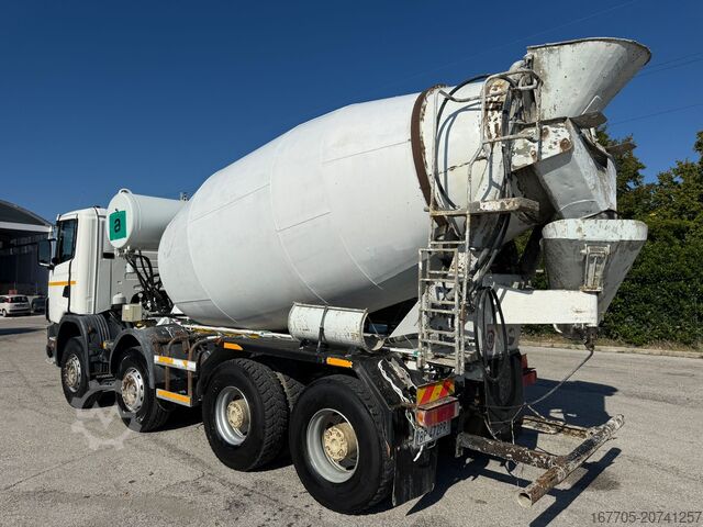 Otomatik beton mikser kamyonu SCANIA CV R 124 CB 8X4 HZ 420