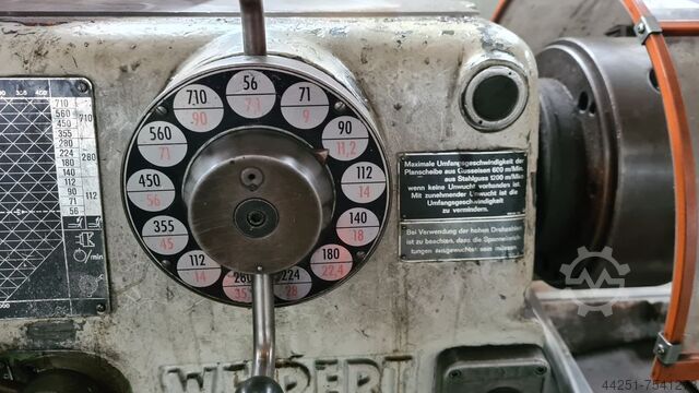 Rectificadora de cigüeñales Weipert W 500e