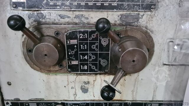 Rectificadora de cigüeñales Weipert W 500e