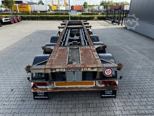 Transporte de contentores Desot 20FT/30FT ADR-Chassis, Liftachse, Heckbundig, 2...